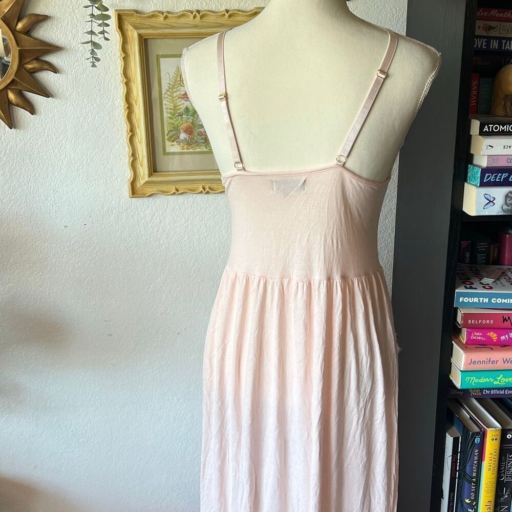 Daisy Fuentes Size Medium light pink Sleep Dress - Picture 7 of 8